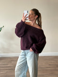 Kelly sweater cherry